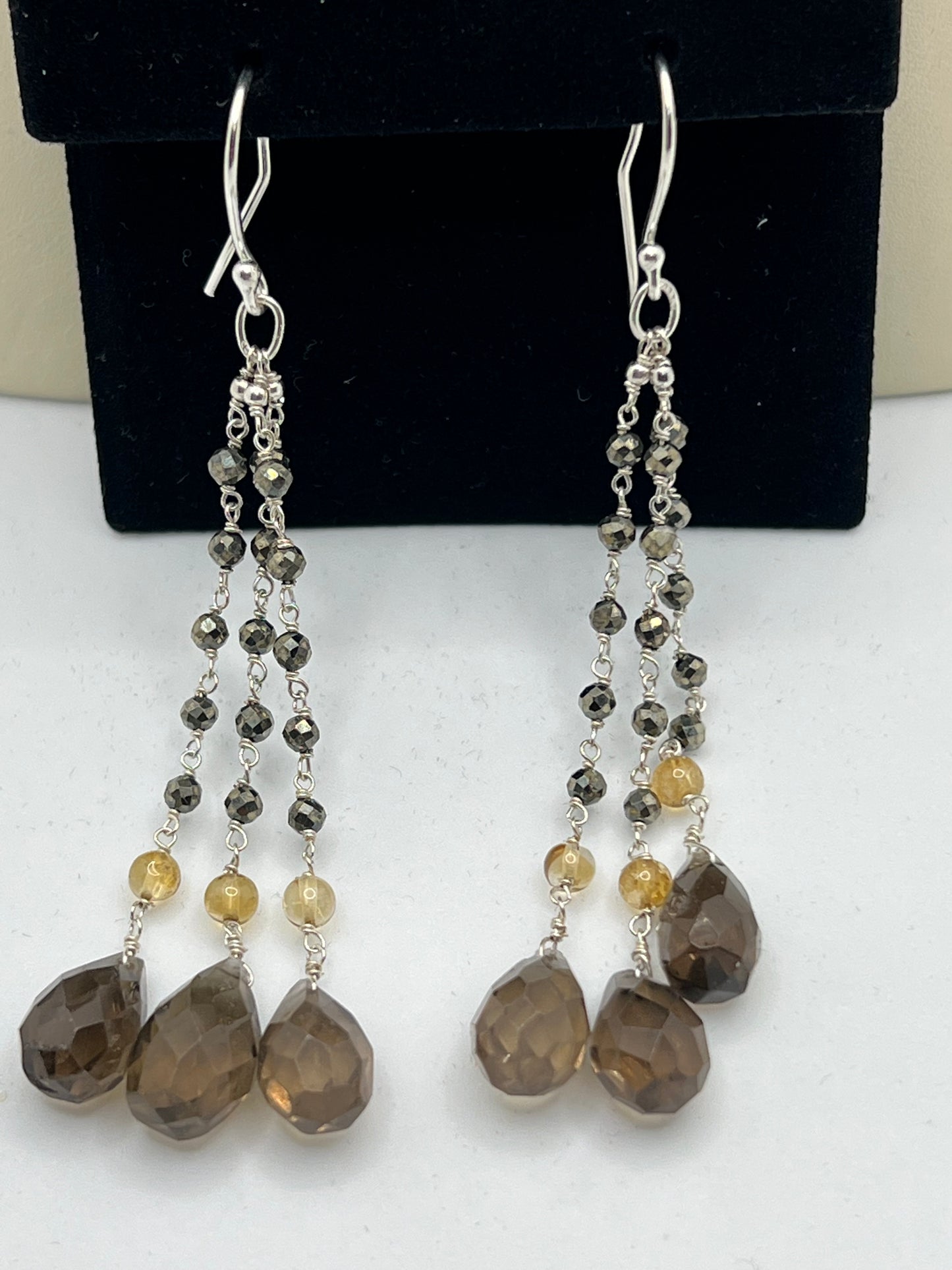 Sterling silver earring in Beads