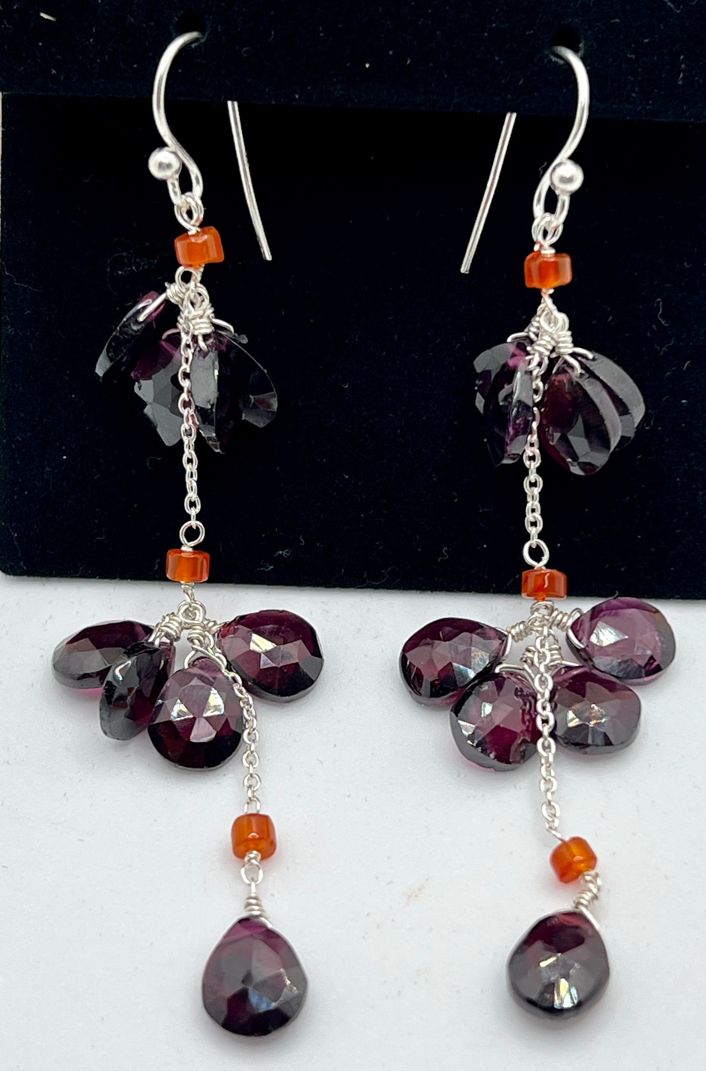 Sterling silver earring in Beads