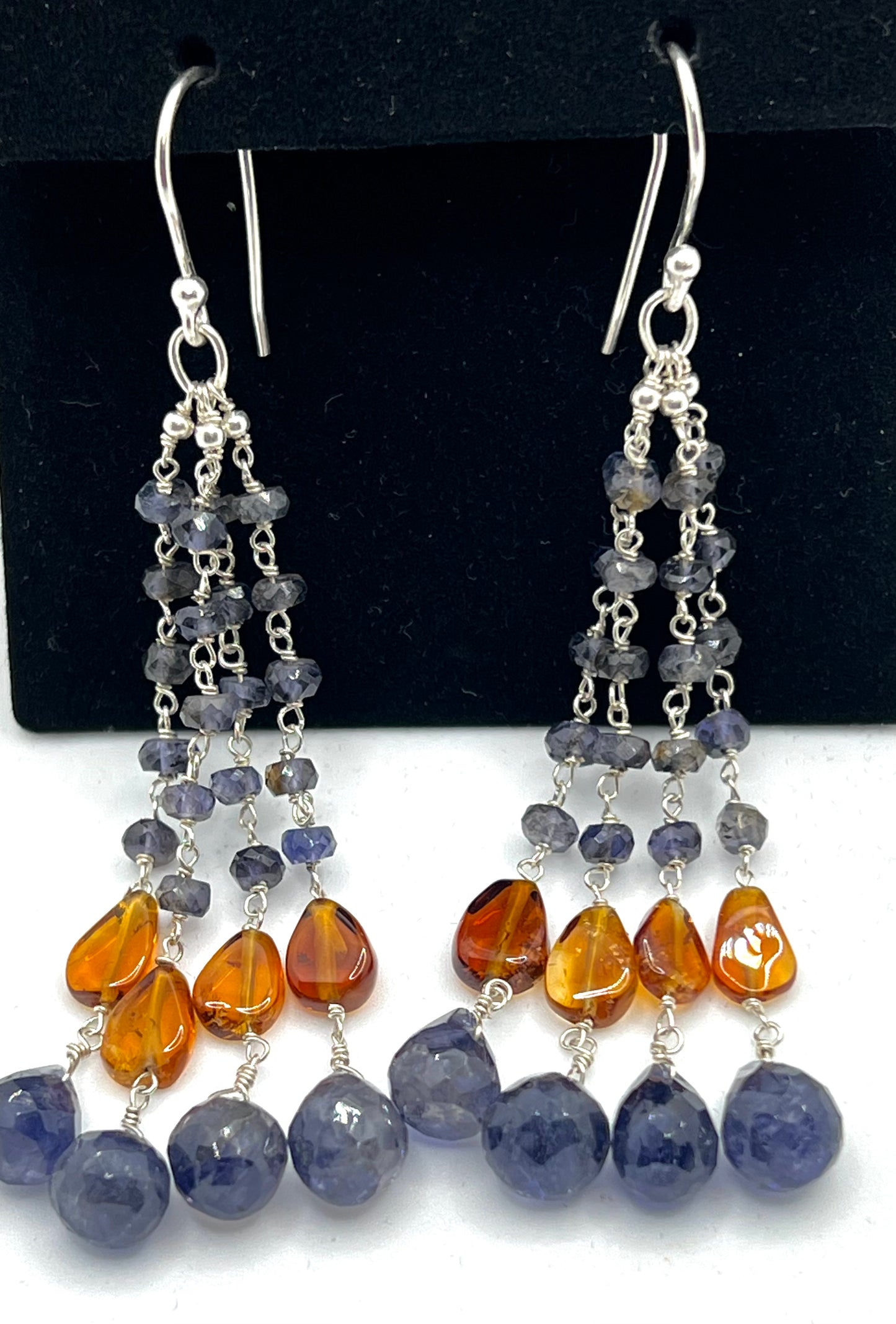 Sterling silver earring in Beads