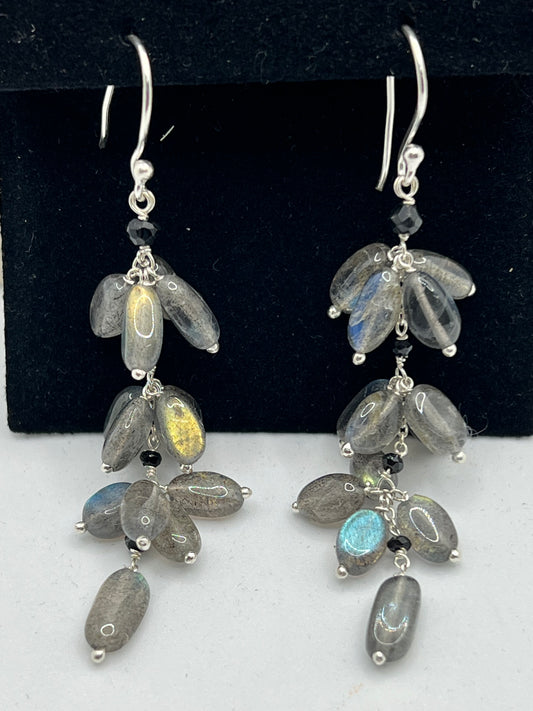 Sterling silver earring in Beads