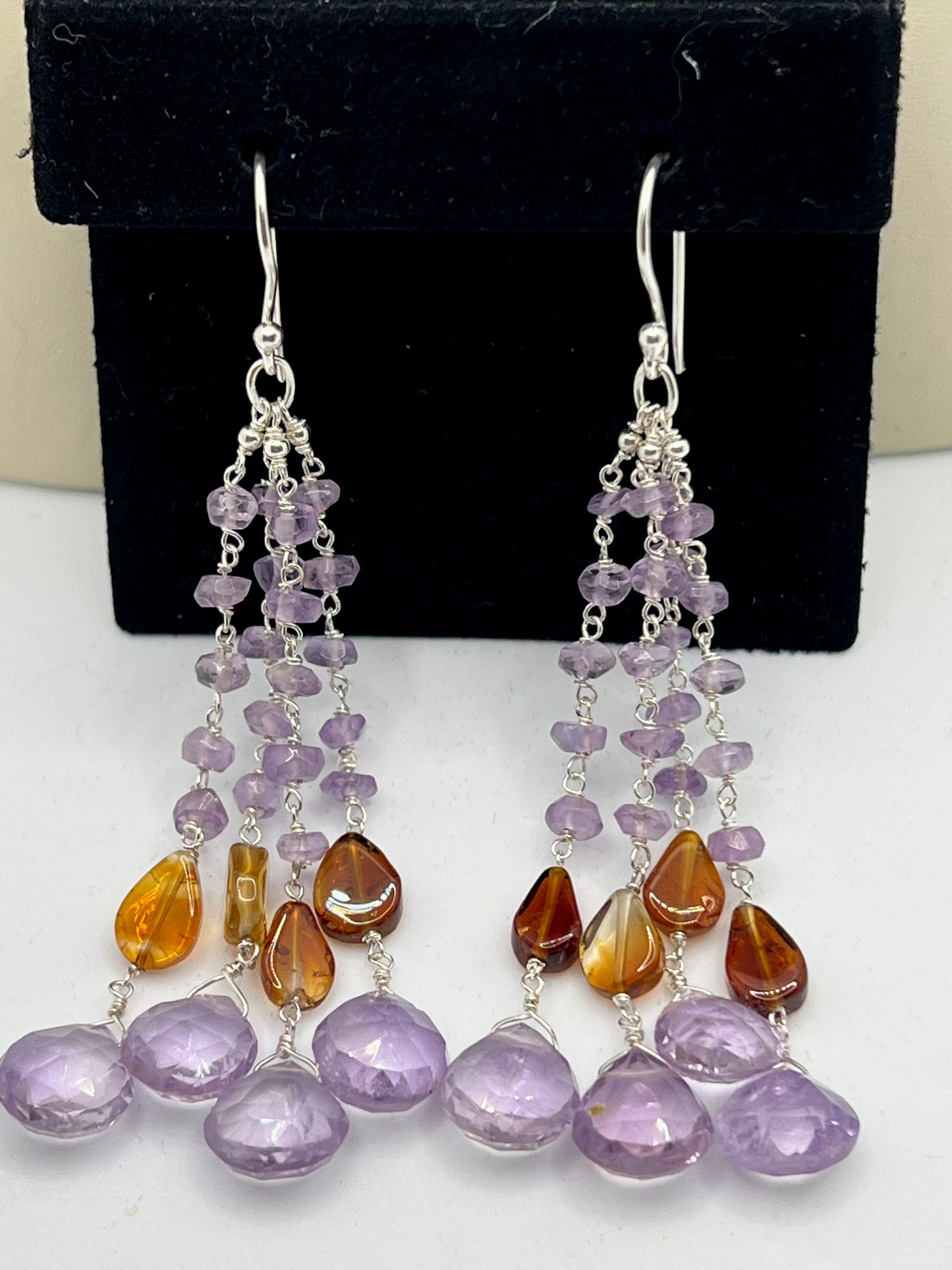 Sterling silver earring in Beads